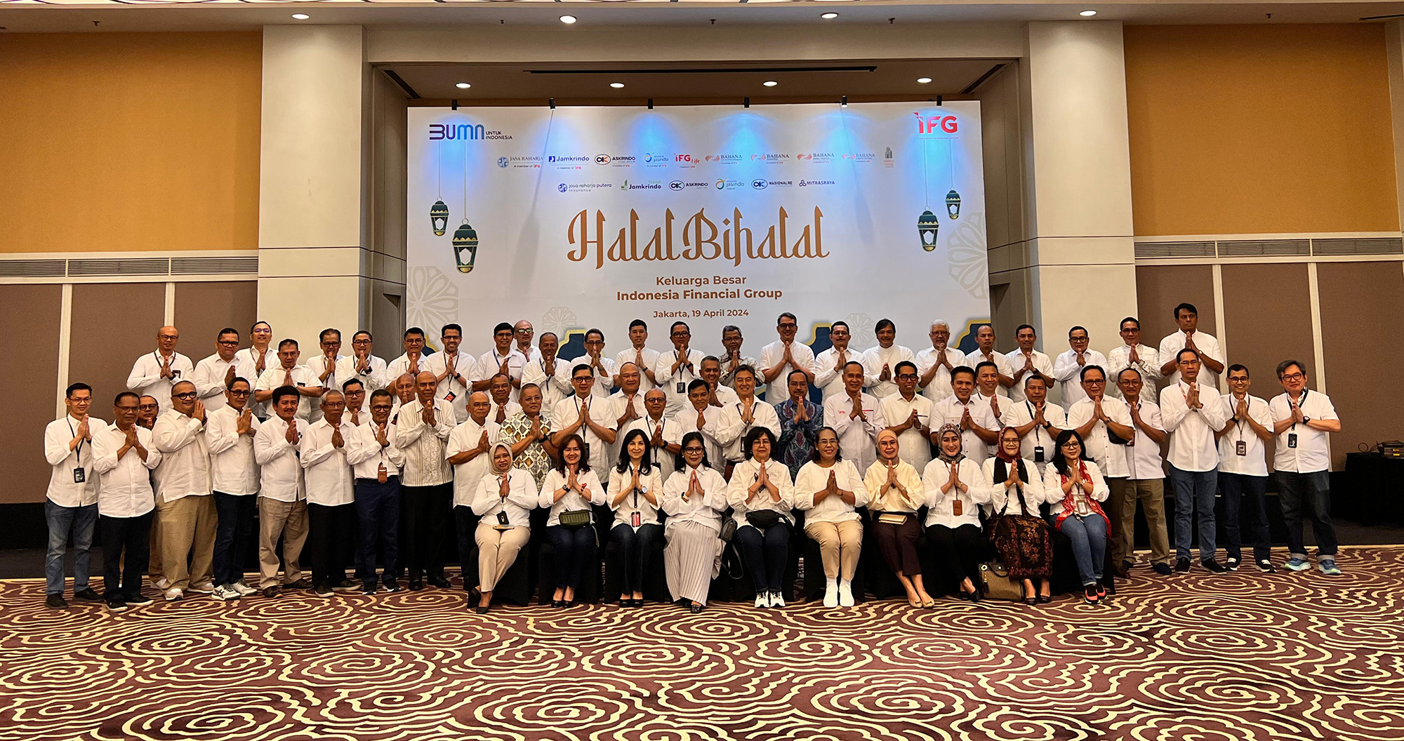 Askrindo Syariah Ikuti Acara Halalbihalal Indonesia Financial Group (IFG)