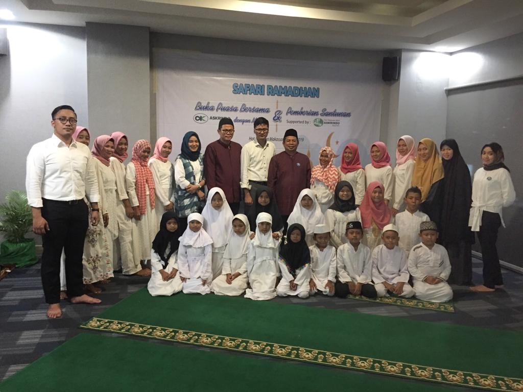 Askrindo Syariah : Safari Ramadhan Buka Puasa Bersama dengan Mitra dan Pemberian Santunan (Bagian 3) KC Makassar