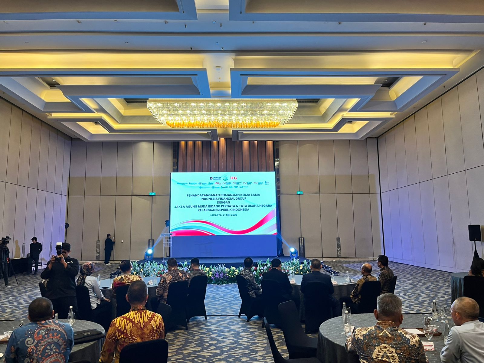 Askrindo Syariah Hadiri Penandatanganan Kerja Sama IFG Group dengan Kejaksaan RI