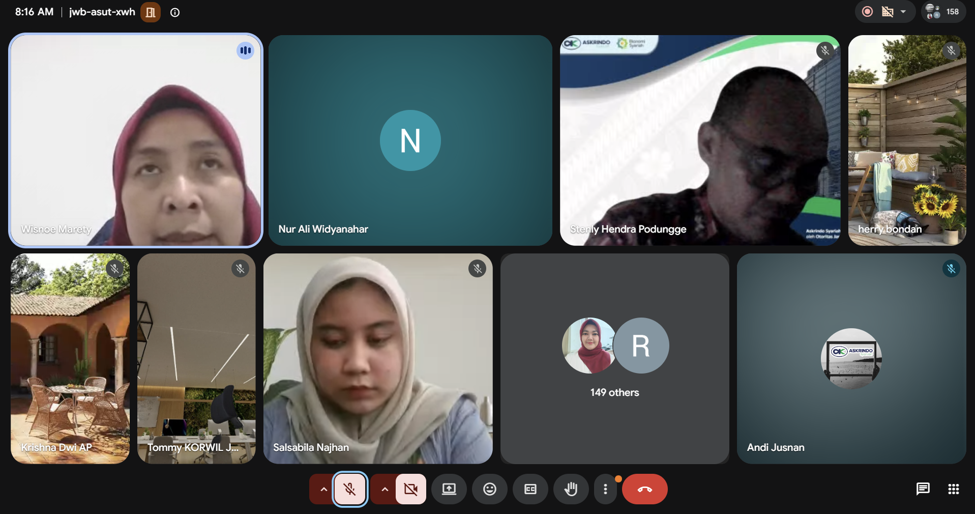 Askrindo Syariah Gelar Refreshment RCSA dan LED