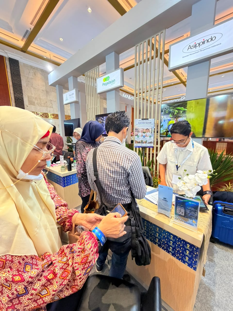 Askrindo Syariah Hadir di ISEF ke-13 dengan membuka Booth Bersama ASIPPINDO