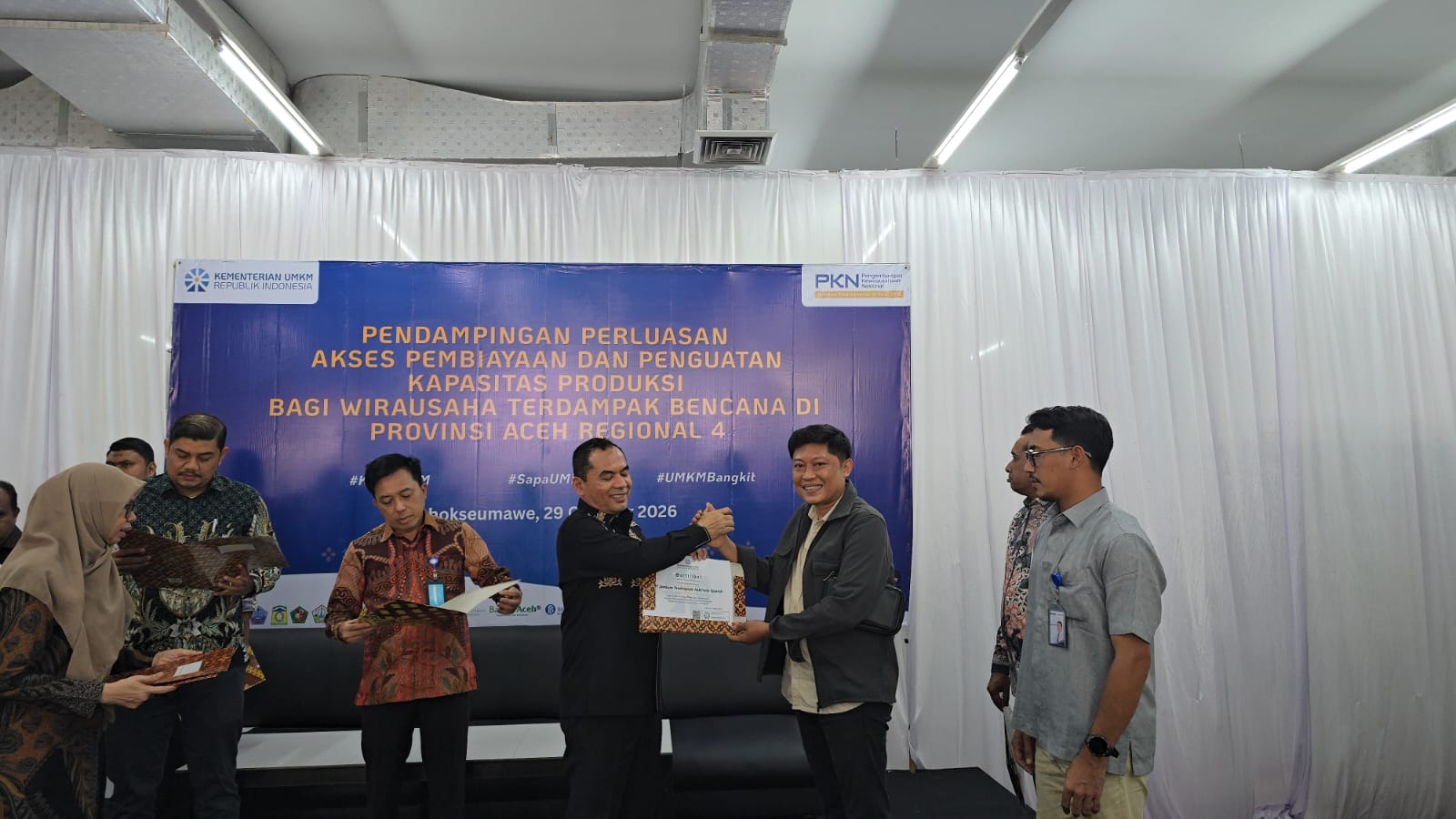 Askrindo Syariah Terima Sertifikat Apresiasi dari Kementerian UMKM RI