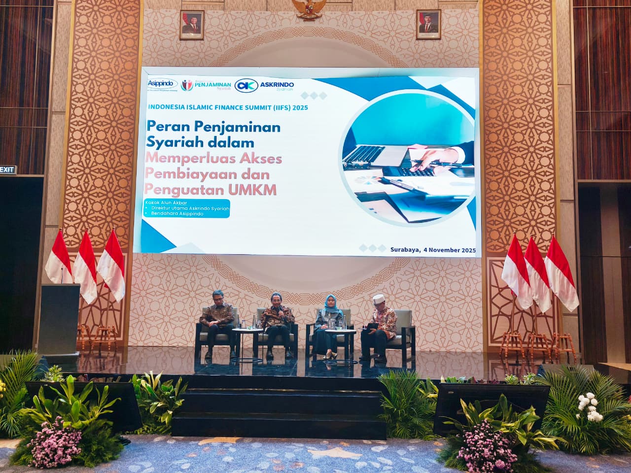 Askrindo Syariah Ikuti Indonesia Islamic Finance Summit 2025 