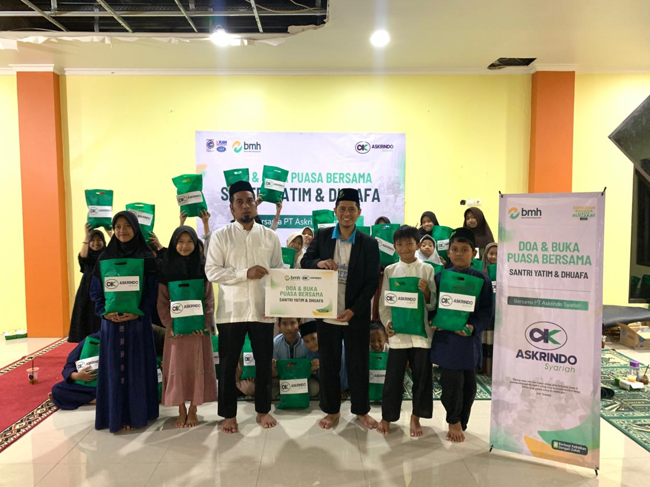 Askrindo Syariah Gelar doa dan Buka Puasa Bersama Santri Yatim & Dhuafa