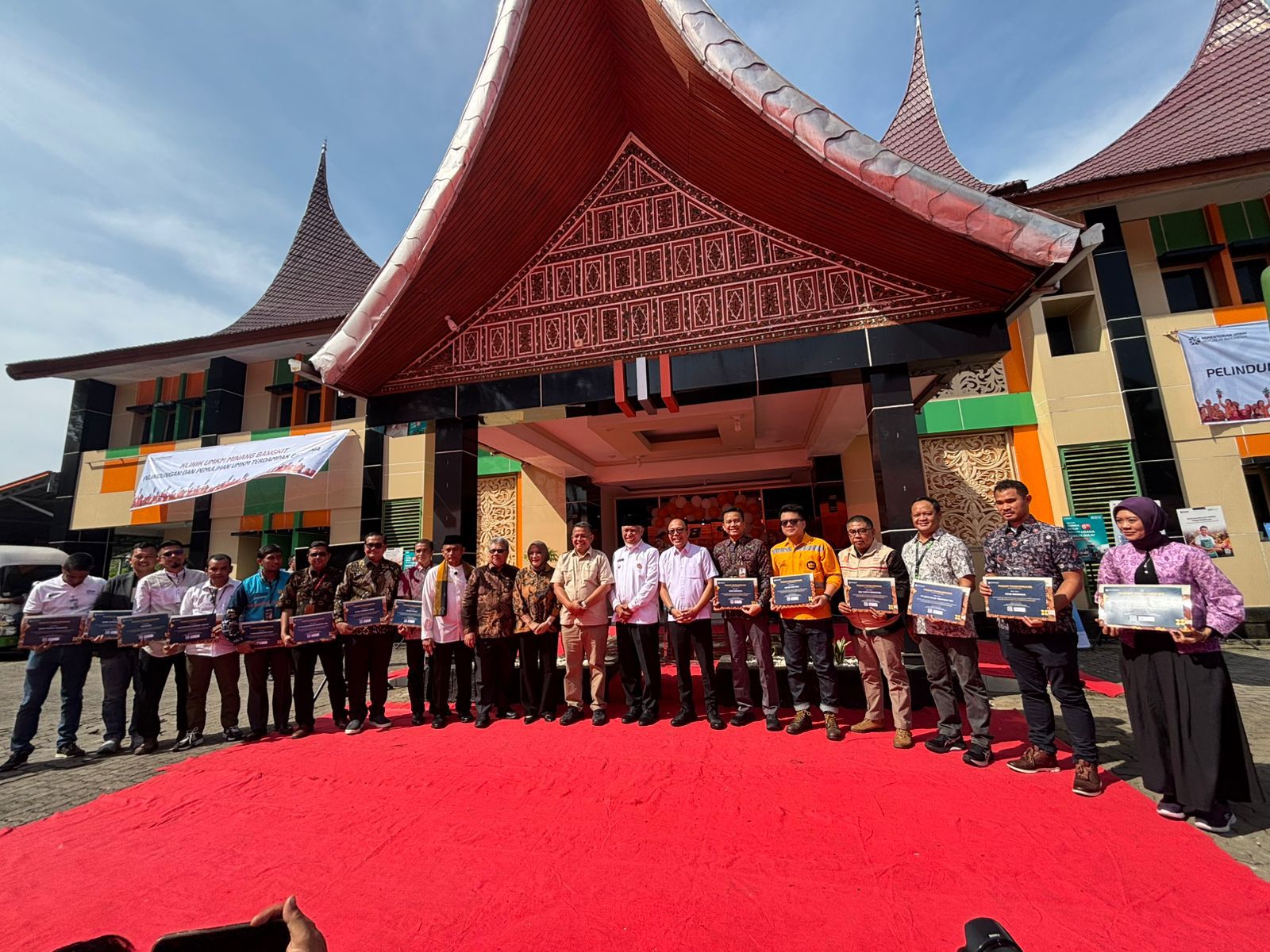 Askrindo Syariah Hadiri Aktivasi Klinik UMKM Minang Bangkit