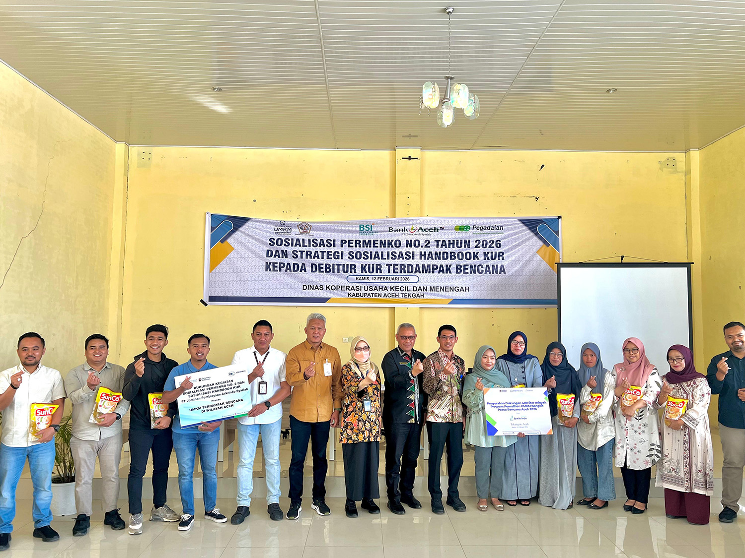 Askrindo Syariah Beri Dukungan UMKM Bangkit di Wilayah Aceh