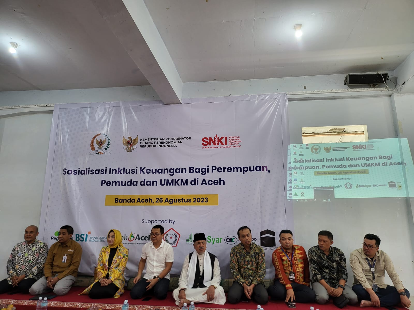 Askrindo Syariah Berpartisipasi dalam Kegiatan Sosialisasi Inklusi Keuangan bagi UMKM di Banda Aceh 