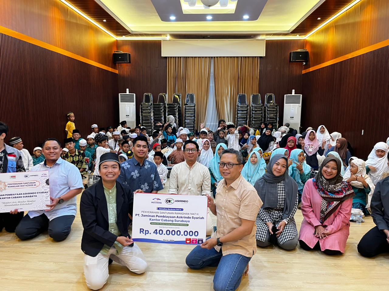 Askrindo Syariah Surabaya Salurkan Santunan Ramadan 1447 H
