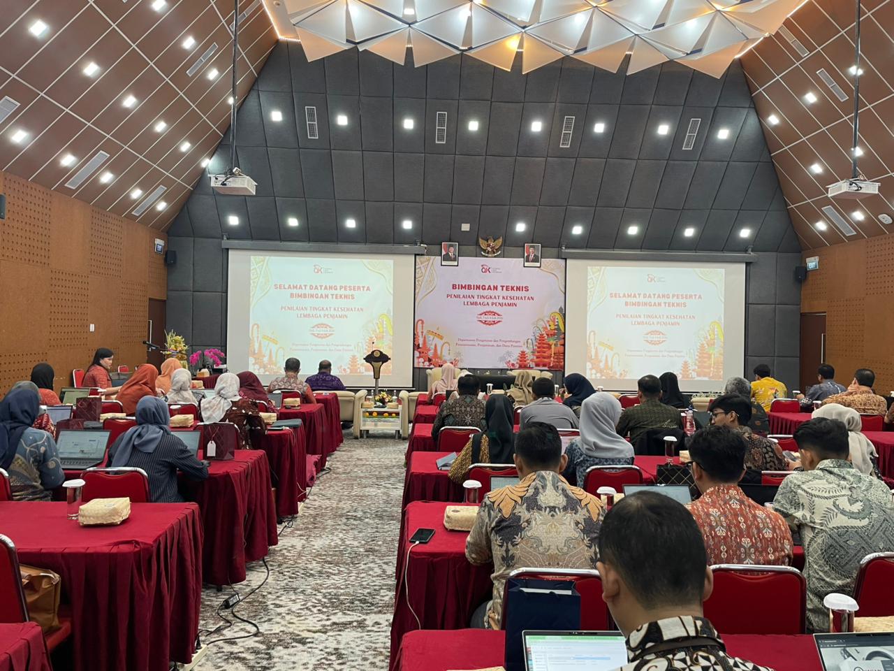 Askrindo Syariah Ikuti Bimbingan Teknis Penilaian Tingkat Kesehatan Lembaga Penjamin di Bali
