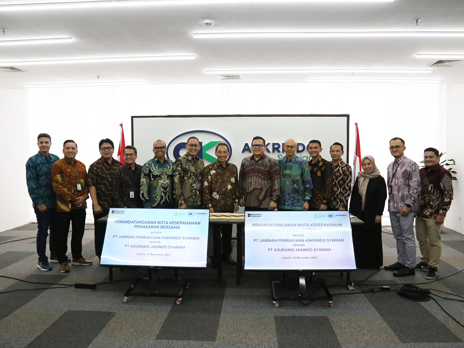 Askrindo Syariah dan Jasindo Syariah Teken Nota Kesepahaman Penguatan Bisnis Syariah