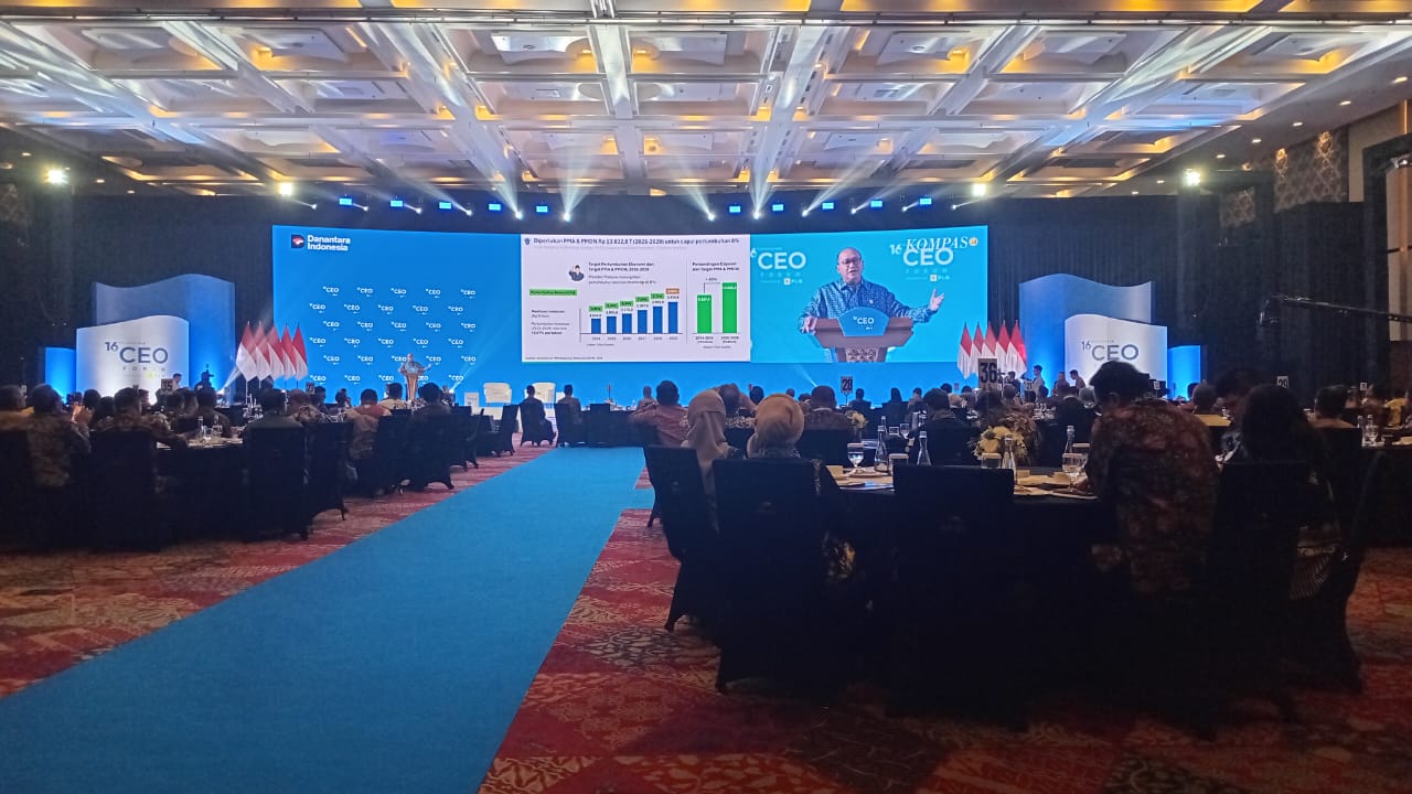 Askrindo Syariah hadiri acara 16th Kompas 100 CEO Forum