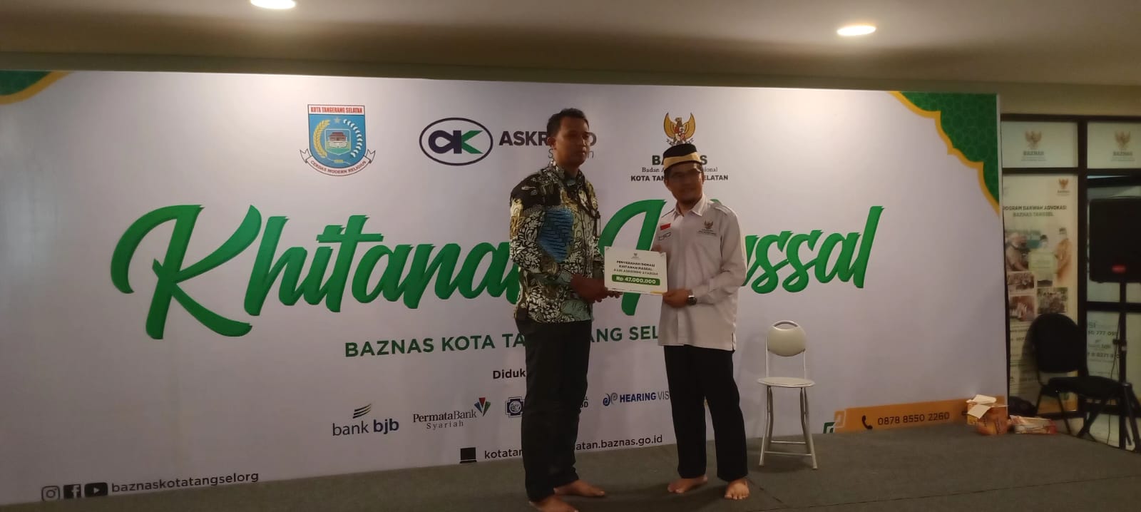 Askrindo Syariah Ikuti Khitanan Massal Baznas Tangerang Selatan