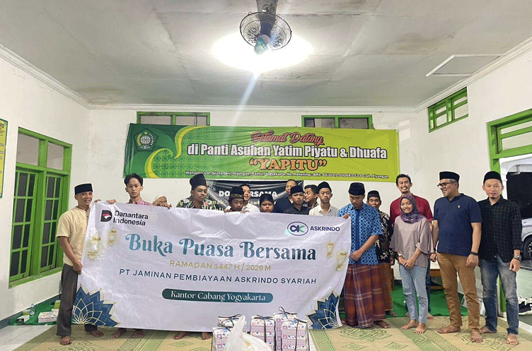 Askrindo Syariah Yogyakarta Salurkan Santunan Ramadan