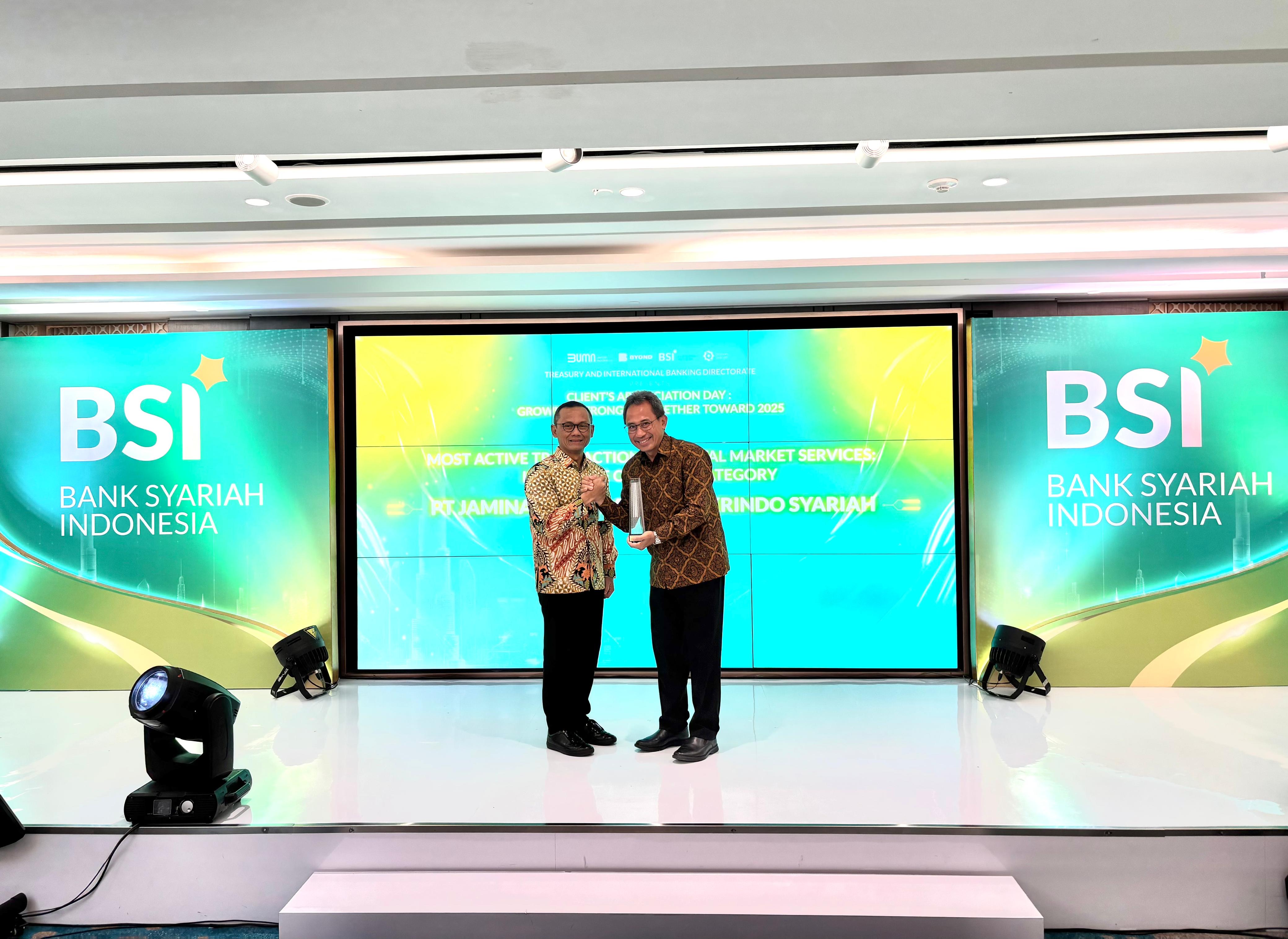 Askrindo Syariah Raih Penghargaan Most Active in Capital Market Service Insurance Company